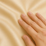 Silky Comfort Shimmer Gold Bedsheet Set - King Size