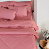 Infinity Blush Peach Jacquard Bedsheet Set - King Size