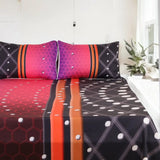 Egyptian Cotton Digital Printed Bed Sheet Set