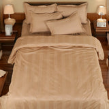 Swiss Stripes Elegant Moose Bedding - King Size