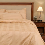 Swiss Stripes Elegant Moose Bedding - King Size