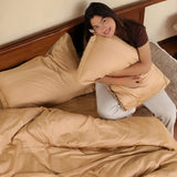 Swiss Stripes Elegant Moose Bedding - King Size