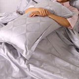 Celestial Chakra Silver Jacquard Collection - King Size