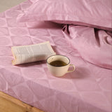 Celestial Chakra Blush Rose Jacquard Collection - King Size