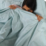 Celestial Chakra Aqua Jacquard Collection - King Size