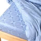 Celestial Chakra Blue Jacquard Collection - King Size