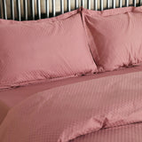 London Luxury Woodsy Rose Checks Bedding - King Size