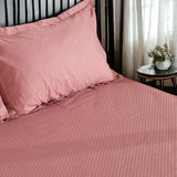 London Luxury Woodsy Rose Checks Bedding - King Size