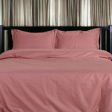 London Luxury Woodsy Rose Checks Bedding - King Size