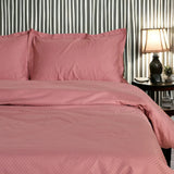 London Luxury Woodsy Rose Checks Bedding - King Size