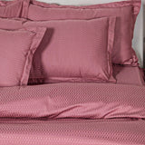 Infinity Blush Peach Jacquard Bedding