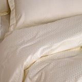 Infinity Creamy Ivory Jacquard Bedding