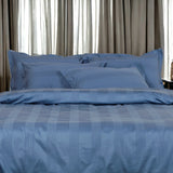 Swiss Stripes Forest Teal Bedding