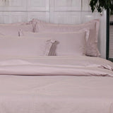 Infinity Metallic Silver Jacquard Bedding