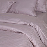 Infinity Metallic Silver Jacquard Bedding