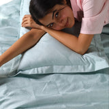 Celestial Chakra Aqua Jacquard Collection - King Size